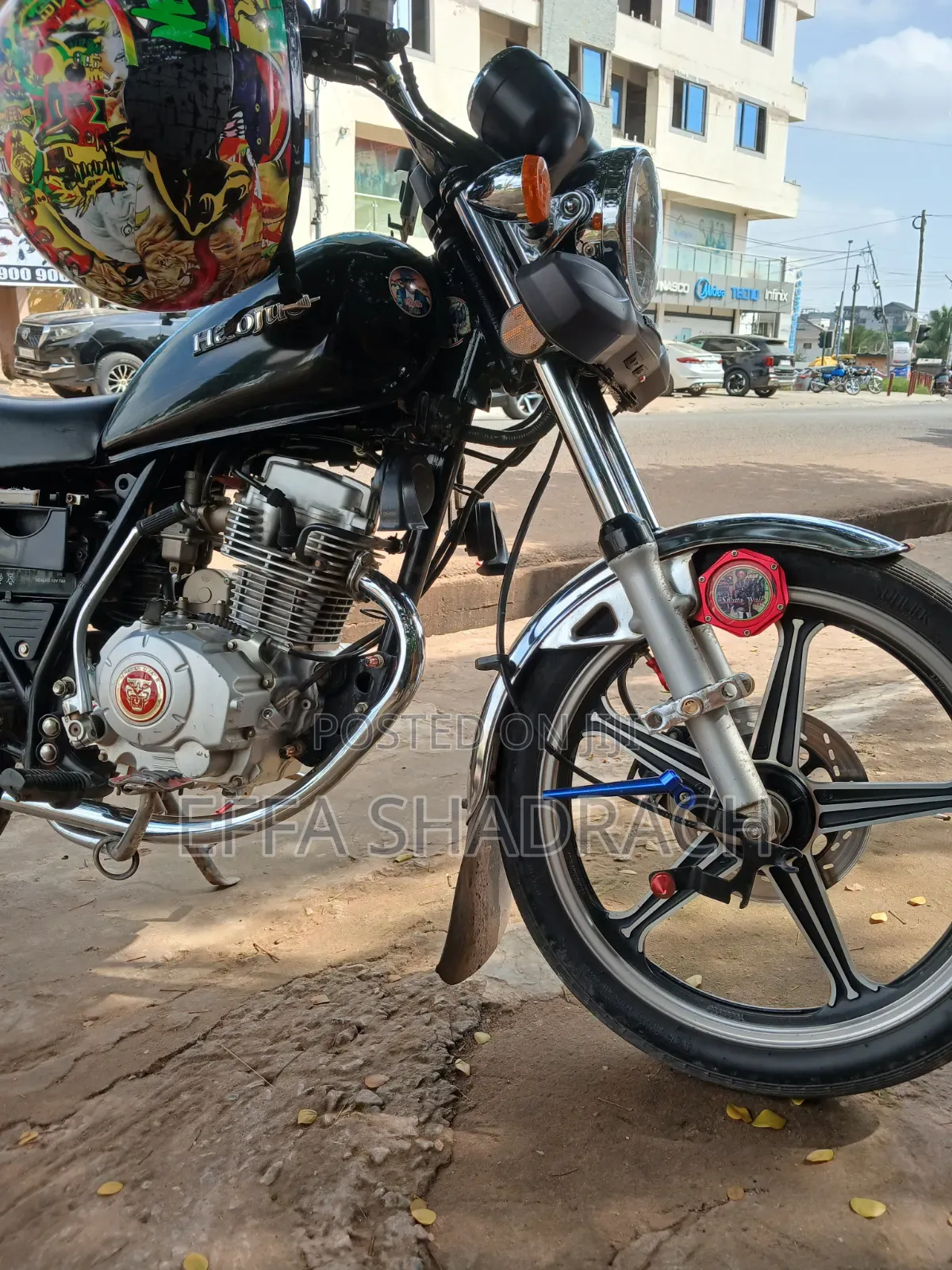 Haojue HJ125-8K 2024 Black