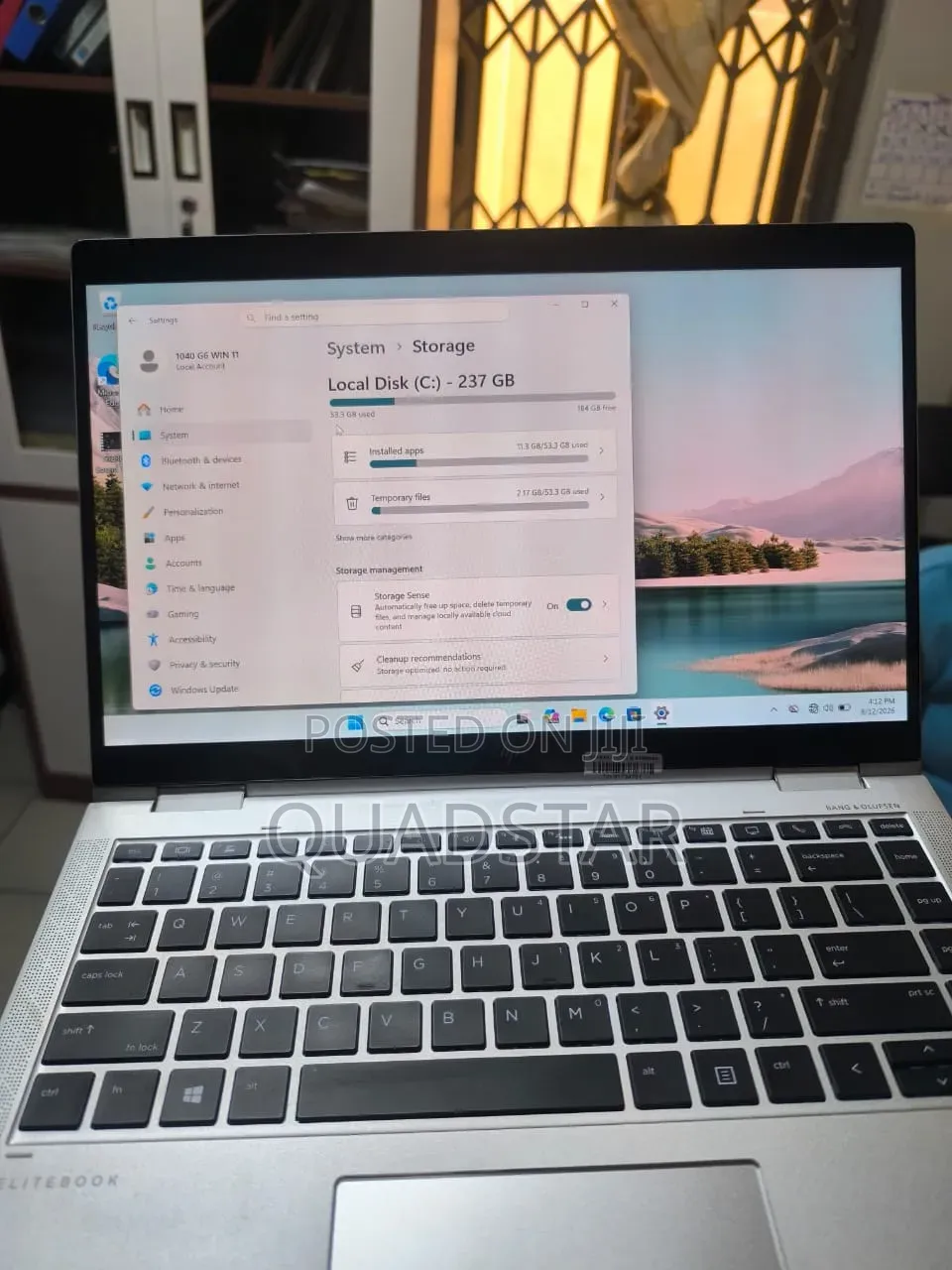 Laptop HP EliteBook x360 1040 G5 8GB Intel SSD 256GB