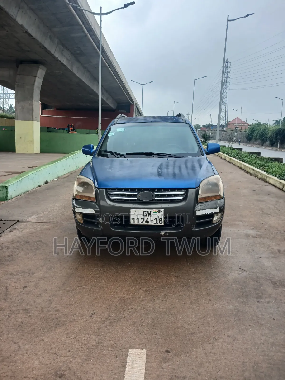 Kia Sportage 2008 Blue