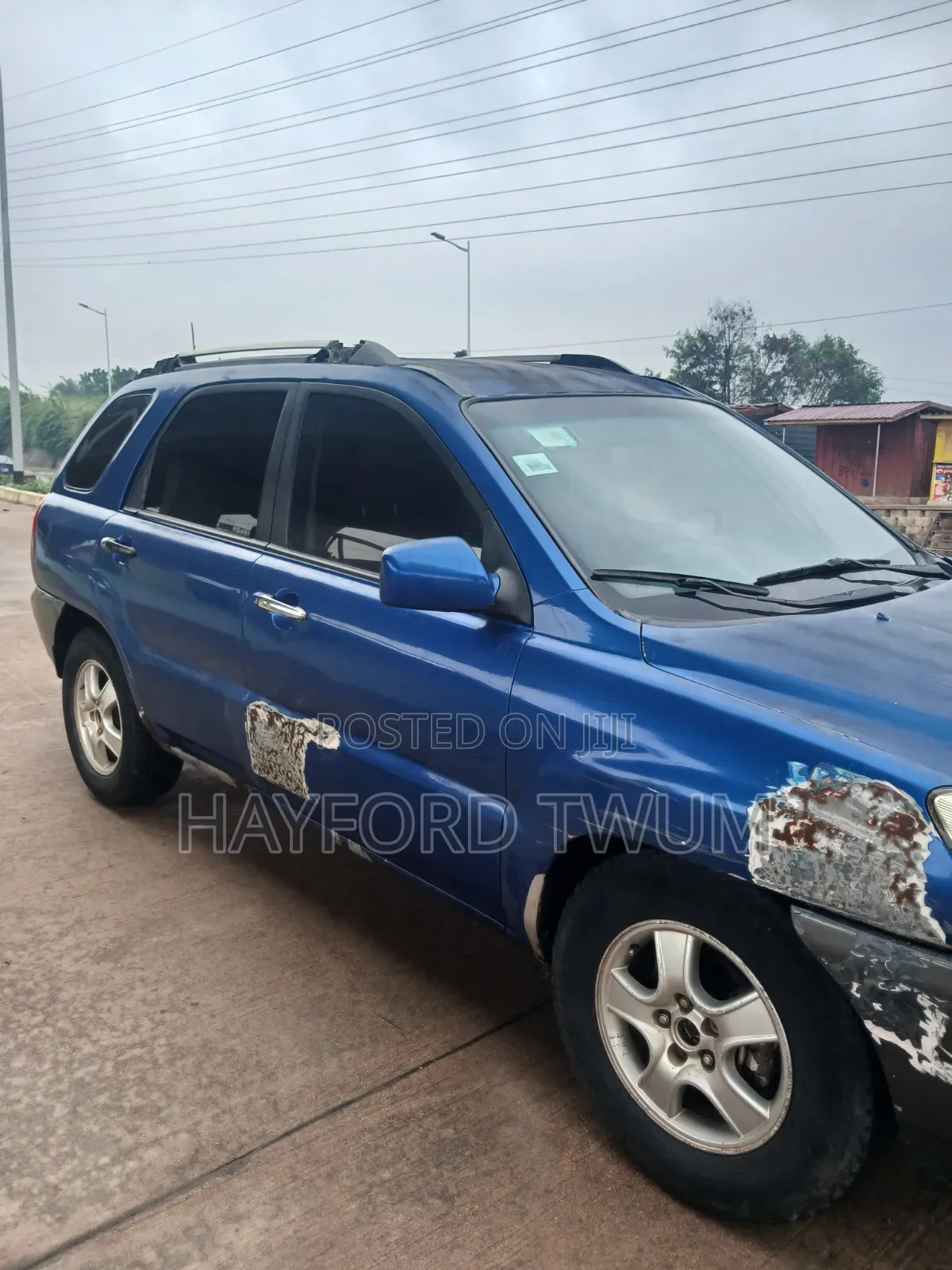 Kia Sportage 2008 Blue