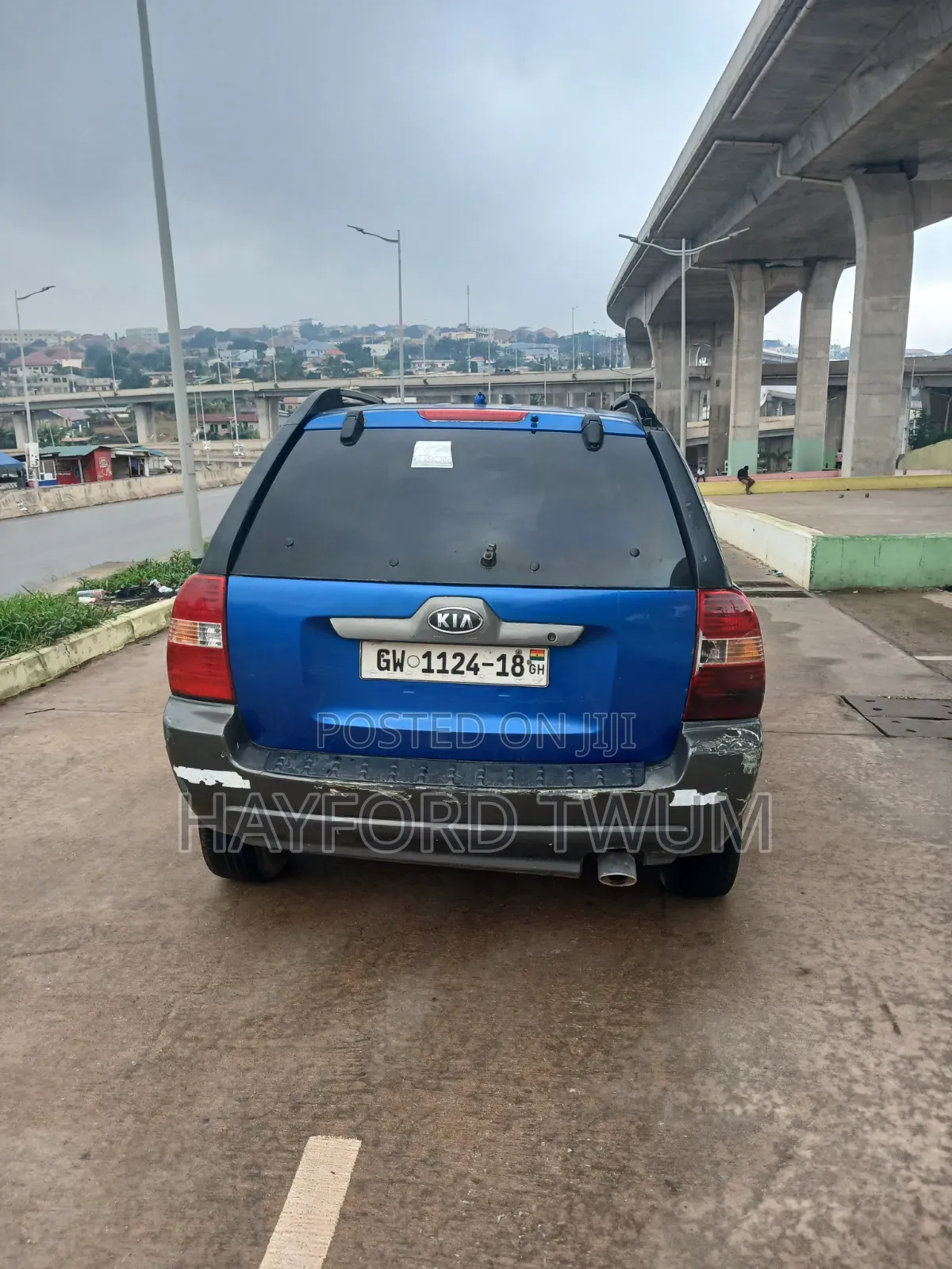 Kia Sportage 2008 Blue