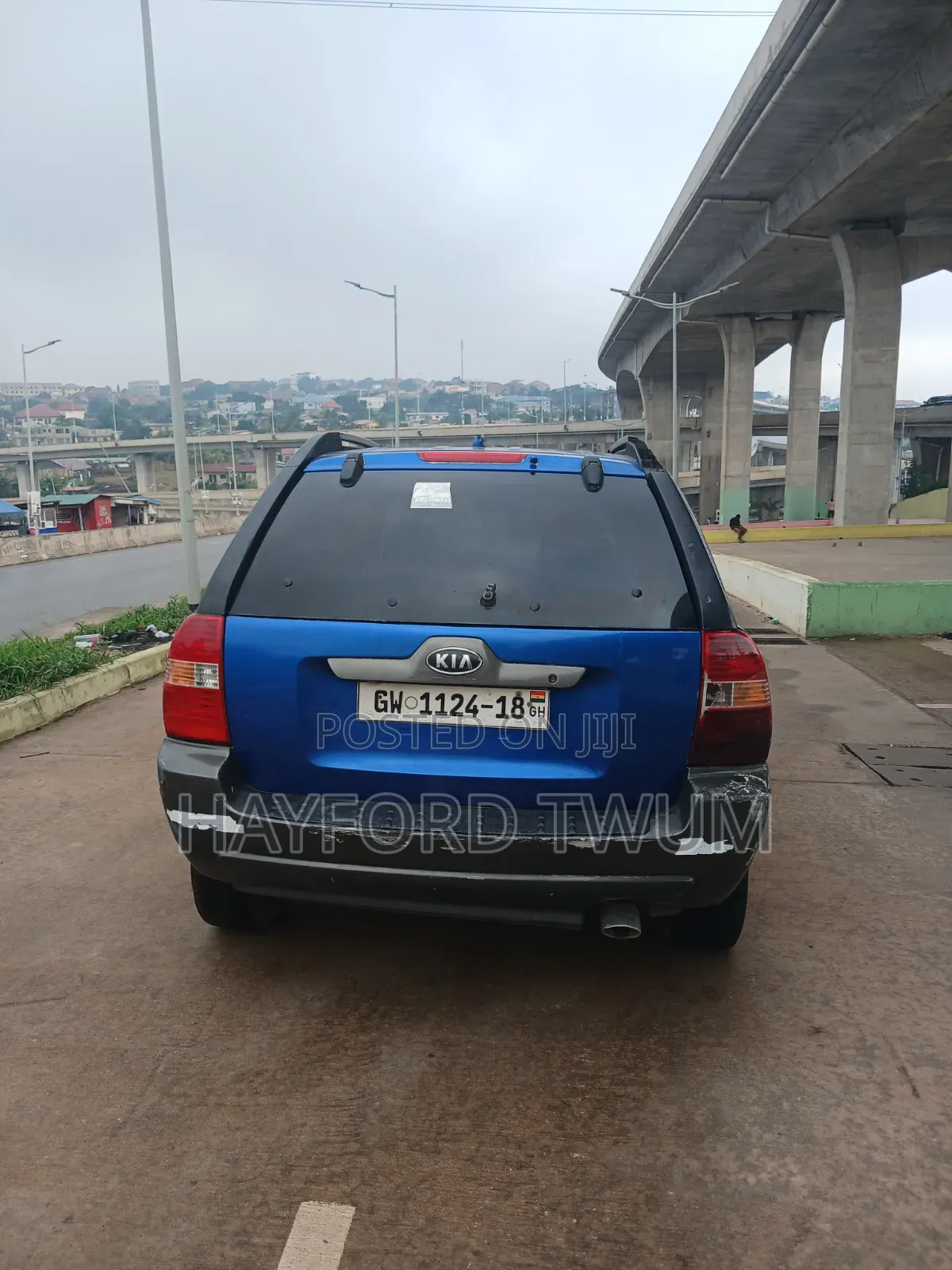 Kia Sportage 2008 Blue