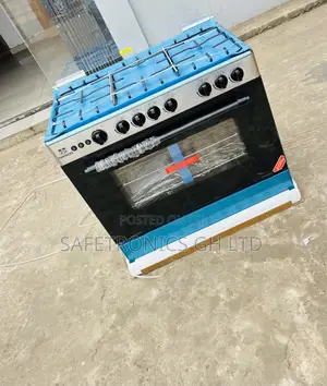 Choose Best Nasco 5 Burner 90×60 Gas Cooker wI Grill [NASGC-AMG80S]