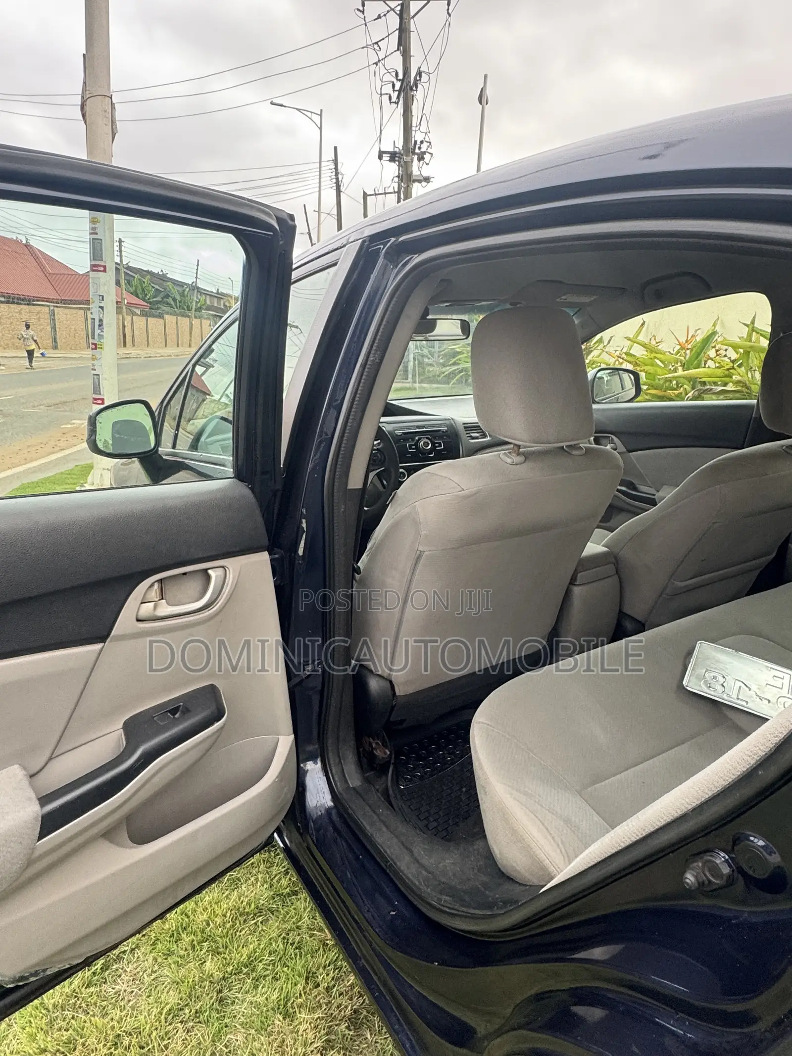 Honda Civic Sedan EX 2013 Blue