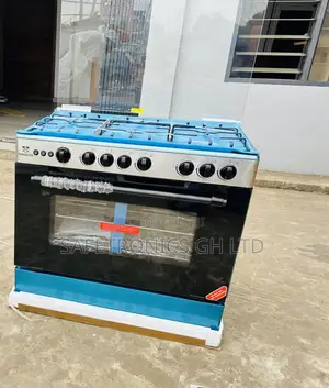 Ultra Modern Nasco 5 Burner 90×60 Gas Cooker wI Grill [NASGC-AMG80S]