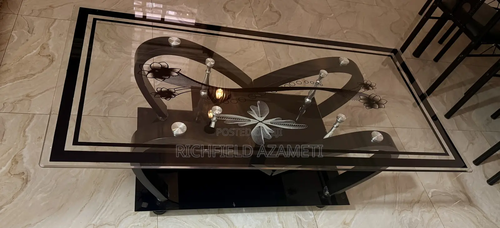 Modern Glass Center Table