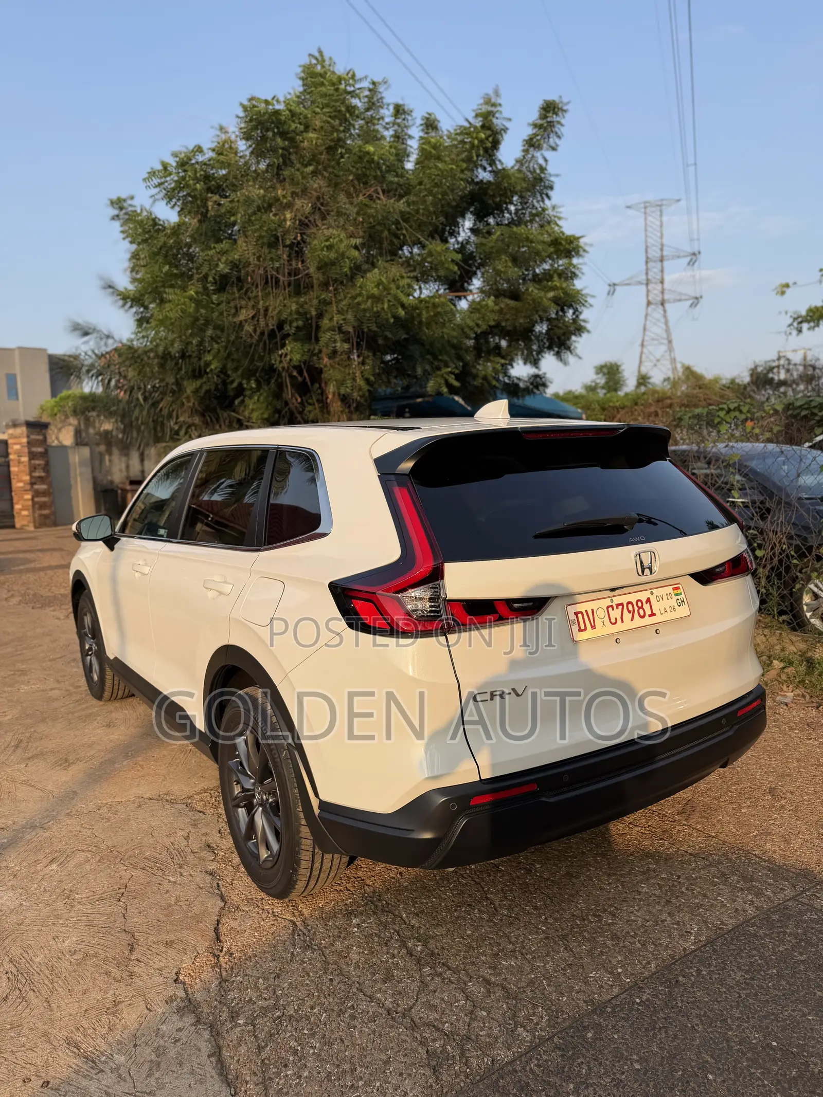 New Honda CR-V EX-L AWD 2026 White