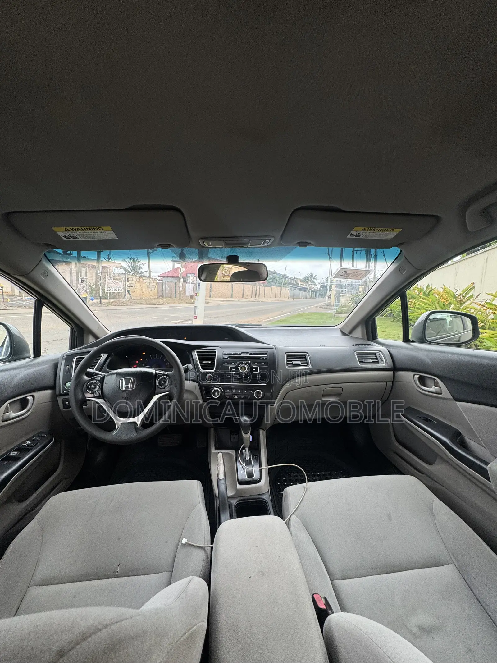 Honda Civic Sedan EX 2013 Blue
