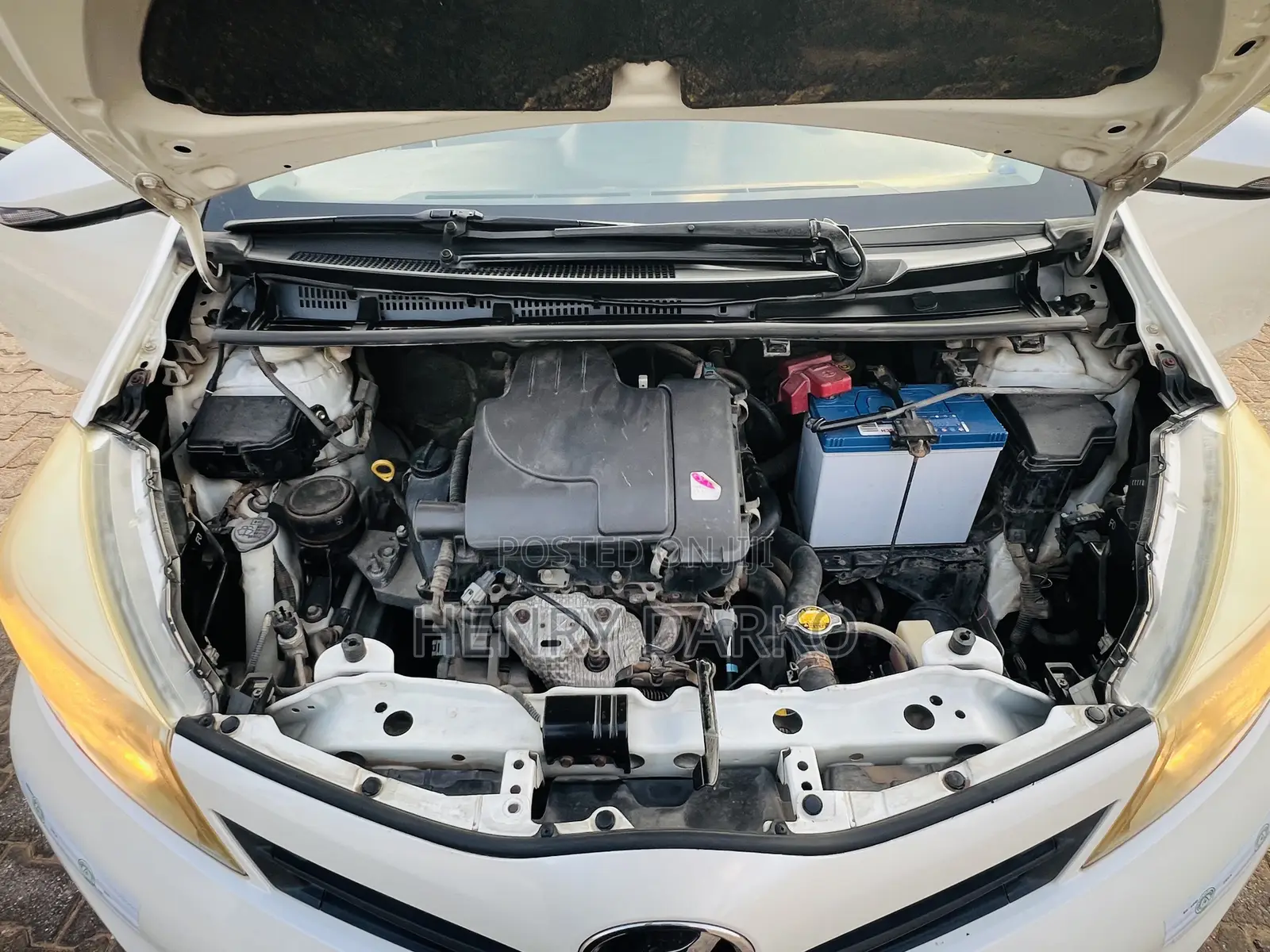 Toyota Vitz 2013 White