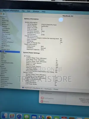 Laptop Apple MacBook Air 2020 M1 8GB Apple M1 SSD 256GB
