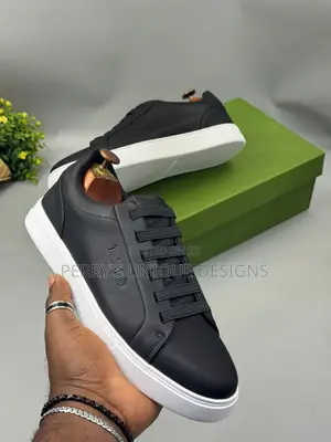 Timberland Executive Casual Leather Sneakers-Black (White Sole)