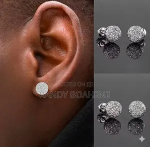 Men Zircon Stud Earring