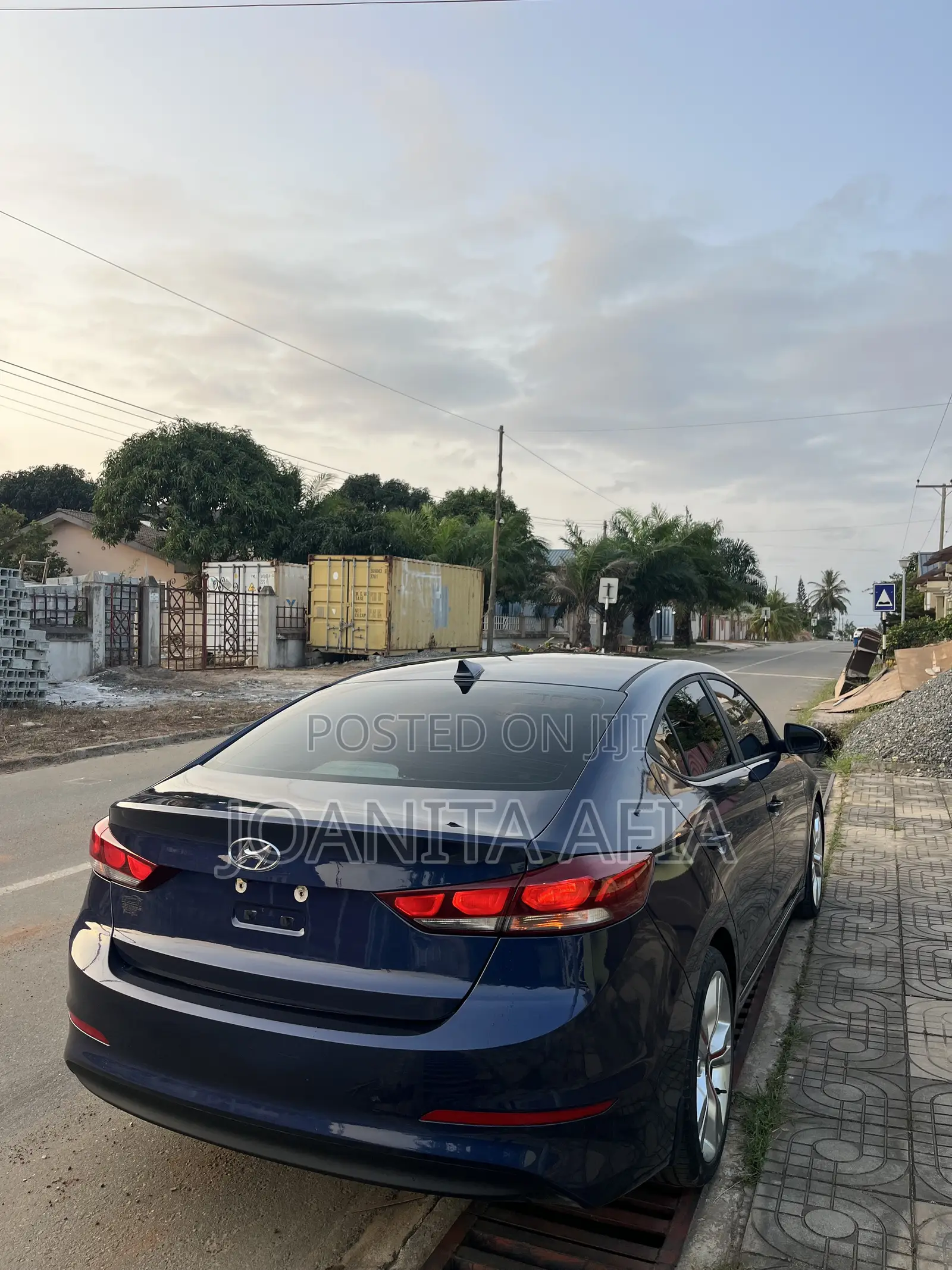 Hyundai Elantra Sport 2018 Blue