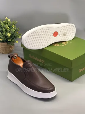 Timberland Men's Leather Slip-on Sneaker