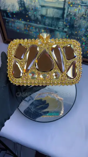 Gold Classy Clutch