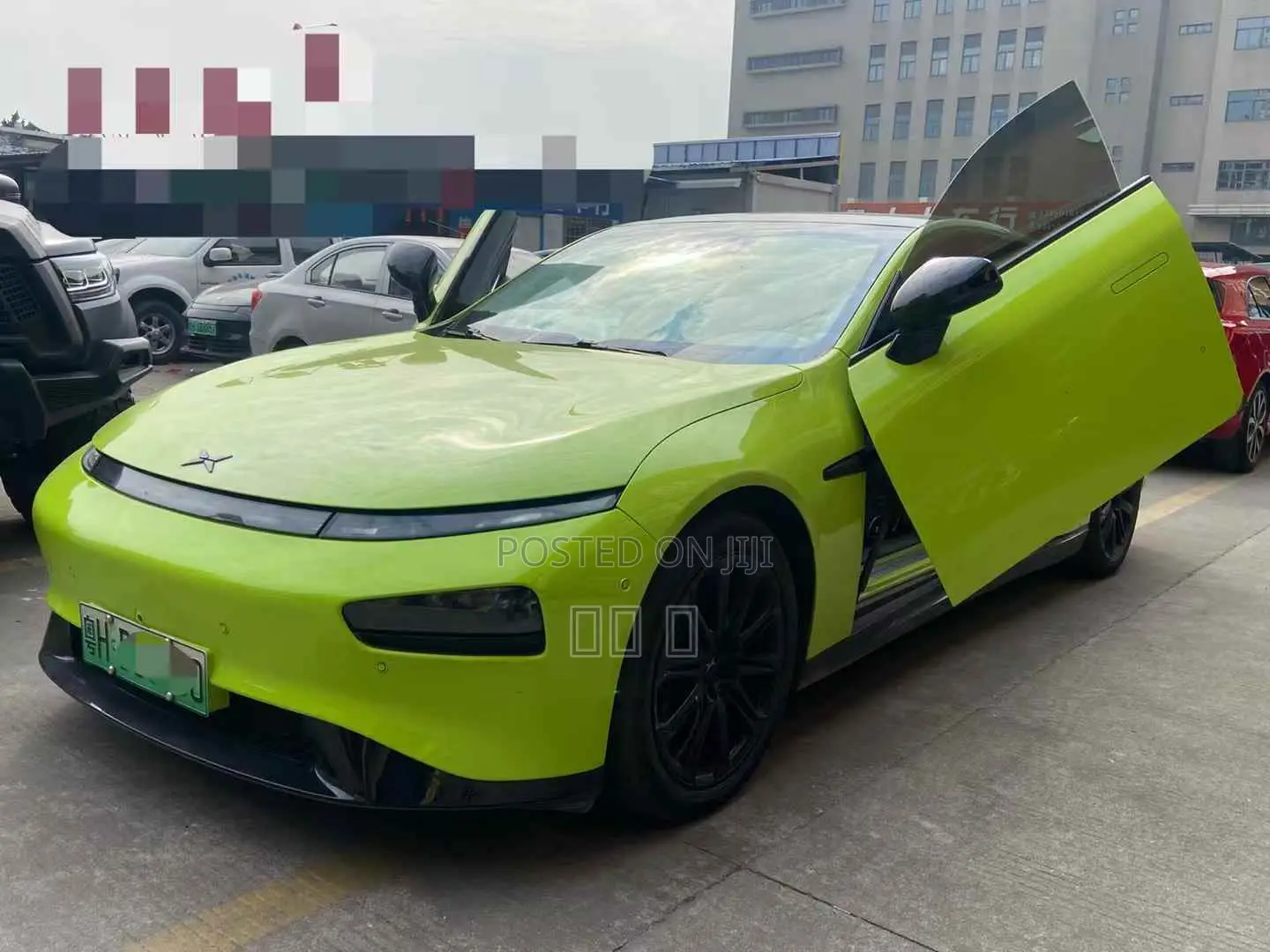 XPeng P7 2021 Green