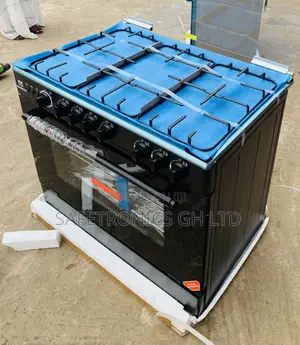 Energy Efficiency Nasco 5 Burner Gas Cooker With Grill (NASGC-AMG80S)