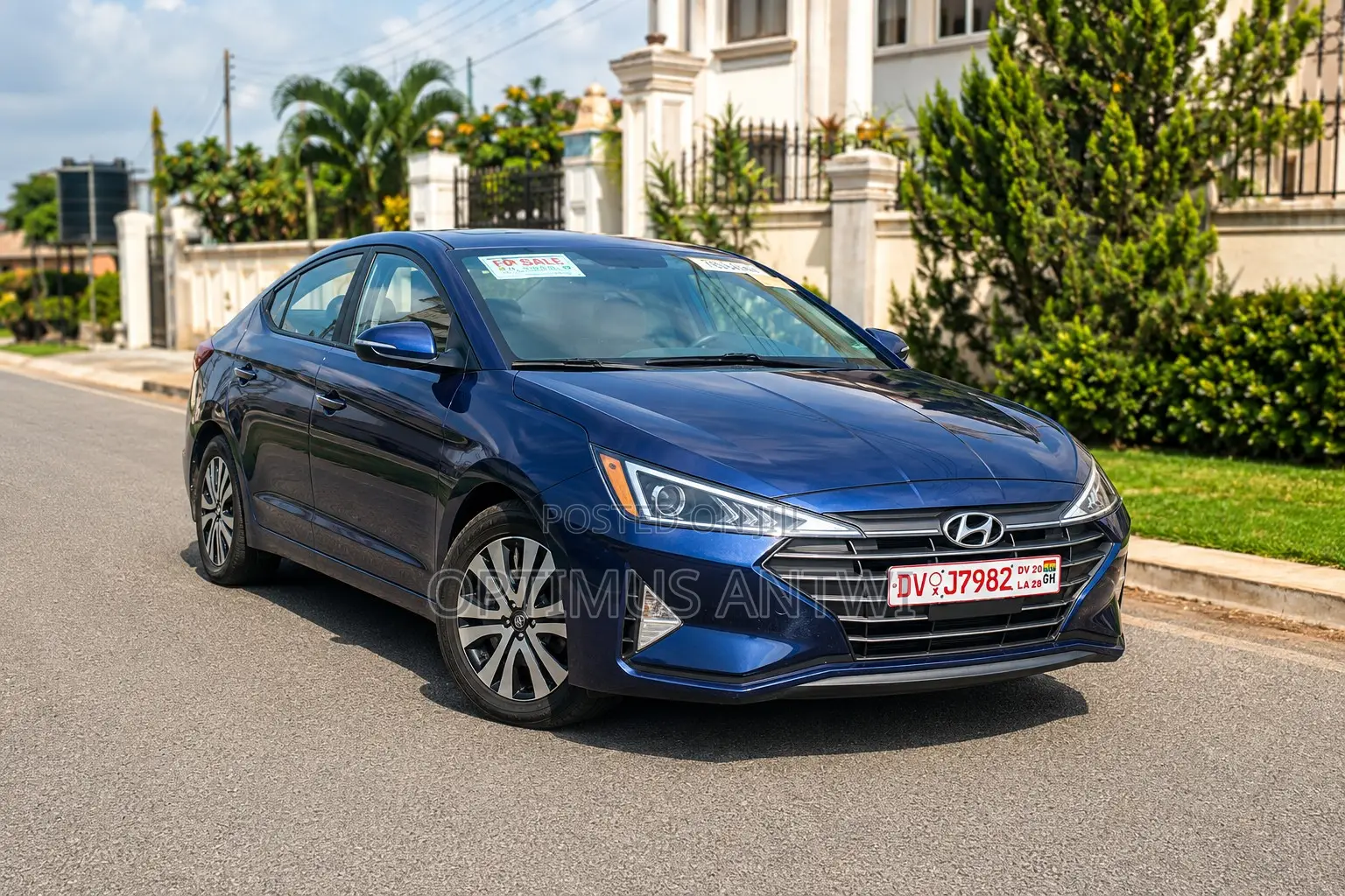 Hyundai Elantra SE 2019 Blue