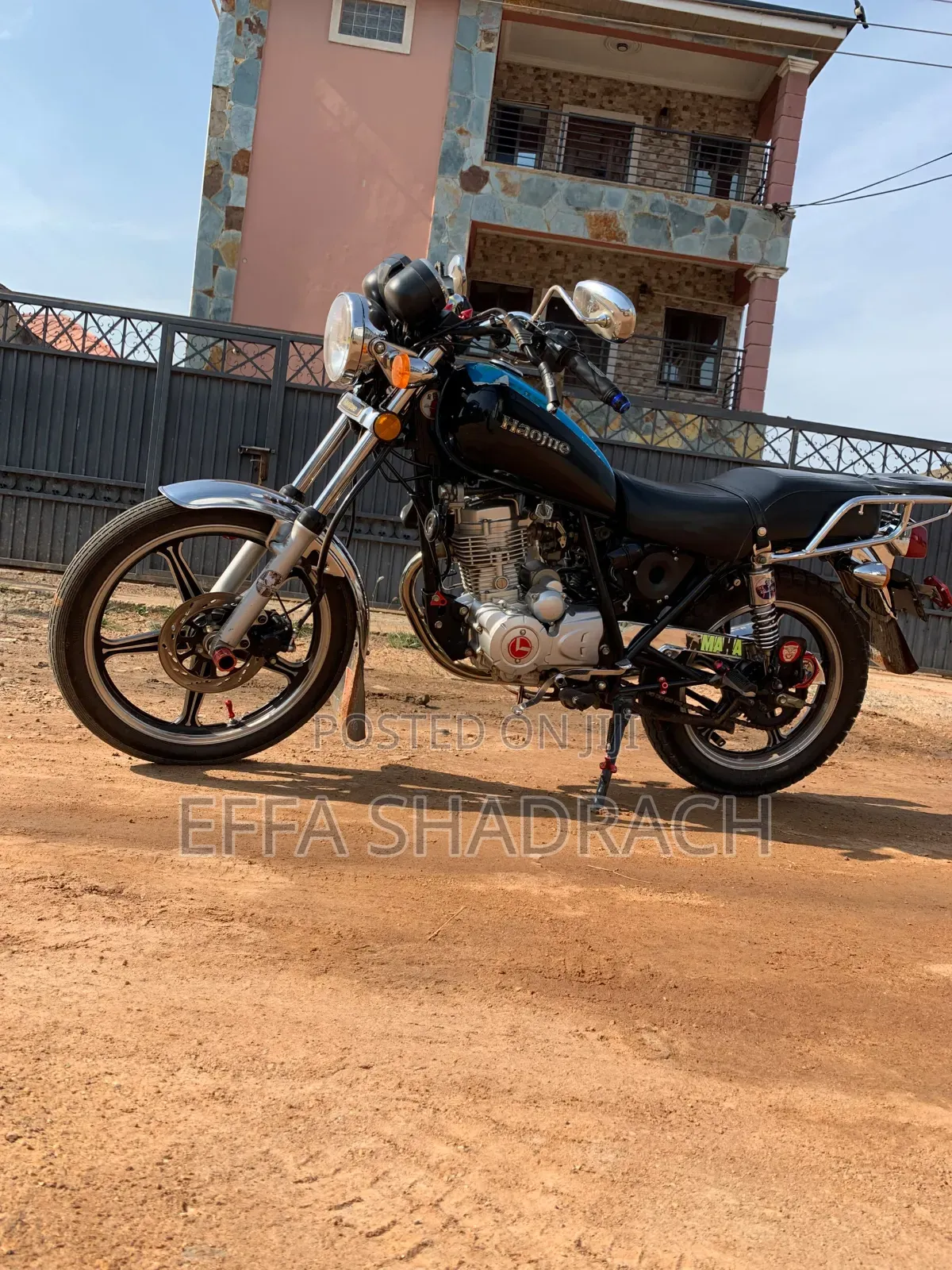Haojue HJ125-8K 2024 Black