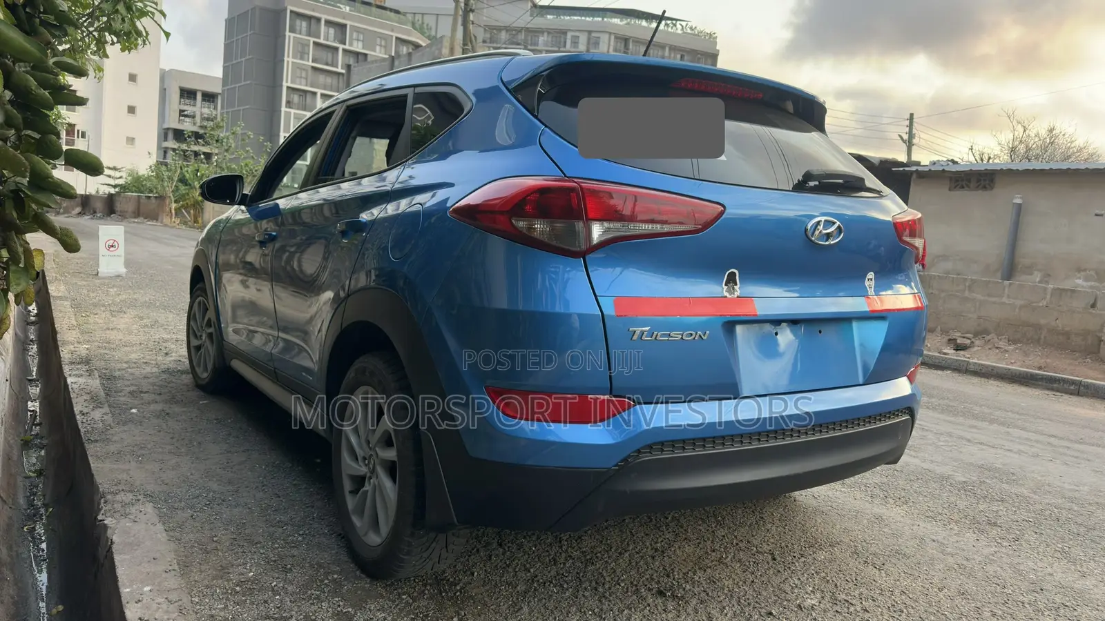 Hyundai Tucson Eco AWD 2017 Blue