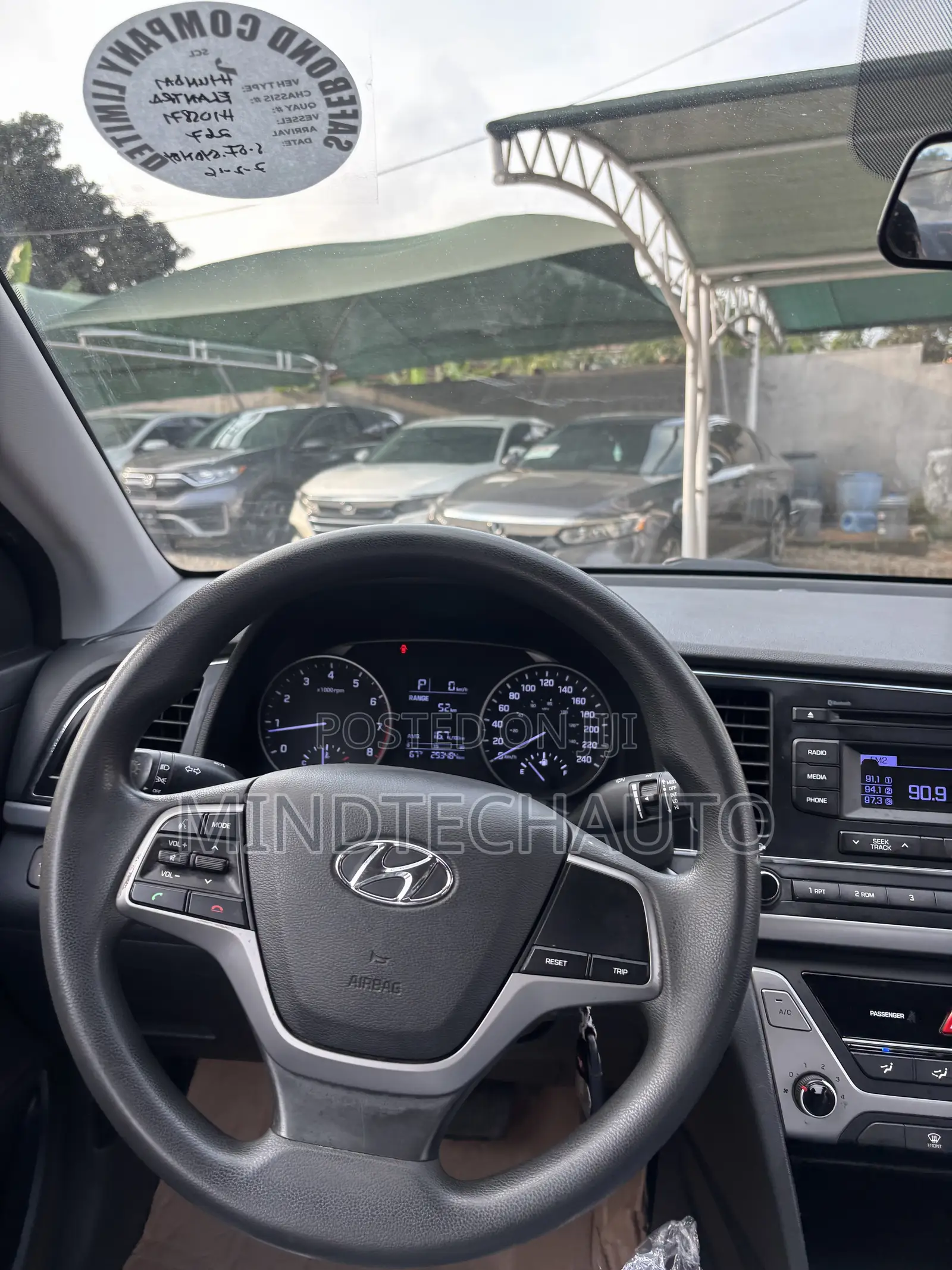 Hyundai Elantra SE Sedan FWD (2.0L 4cyl 6M) 2017 Blue