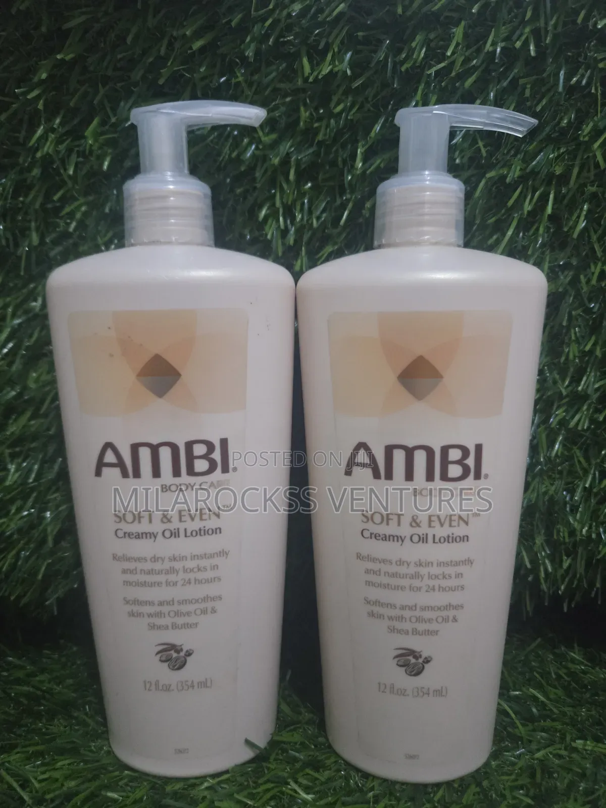 Ambi Soft Even Creamy Oil Lotion. 354ml.