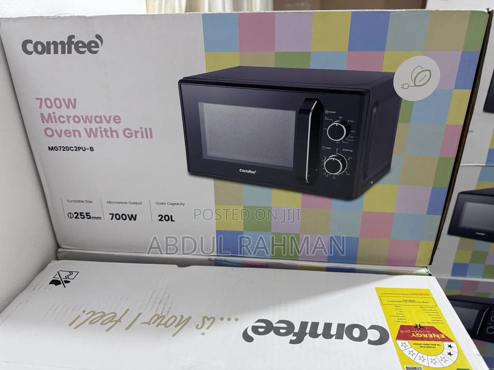 Comfee Microwave With Grill 20L
