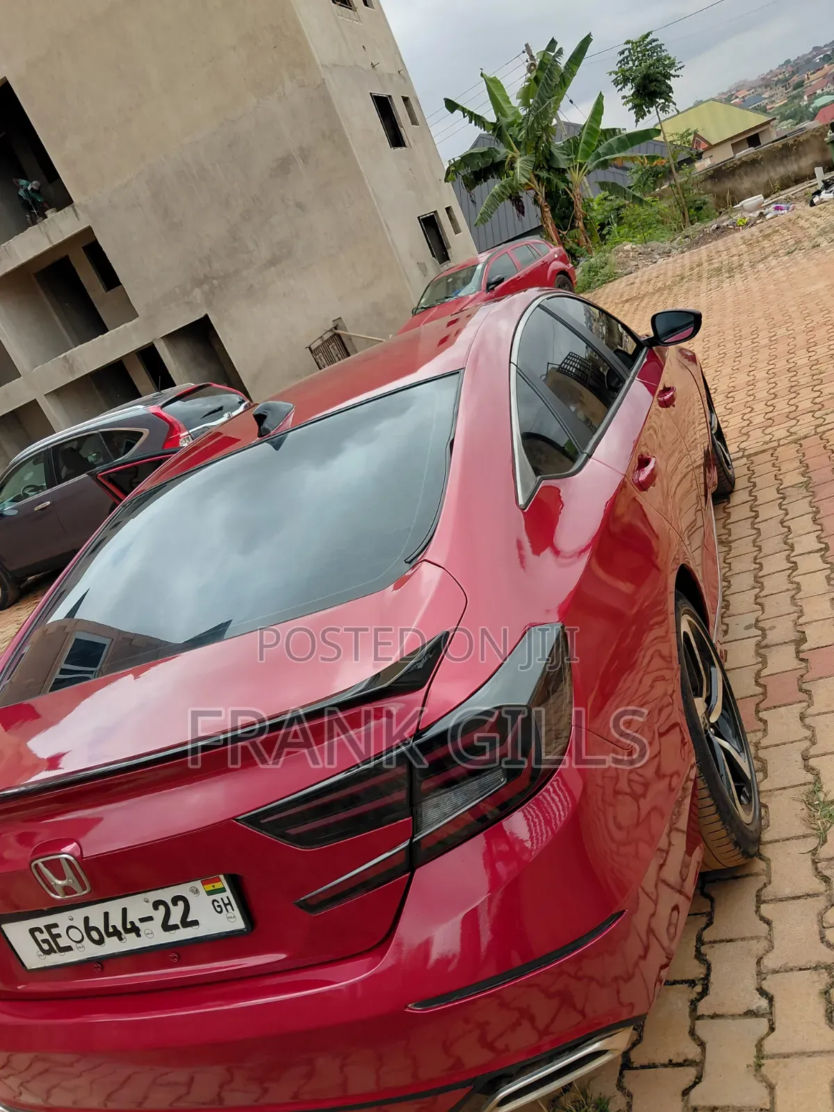 Honda Accord 2018 Red
