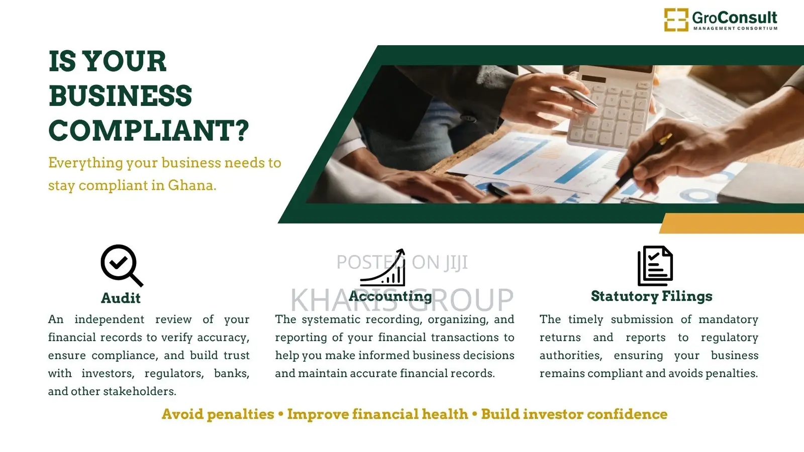 Need Reliable Accounting, Tax Audit Services in Ghana?