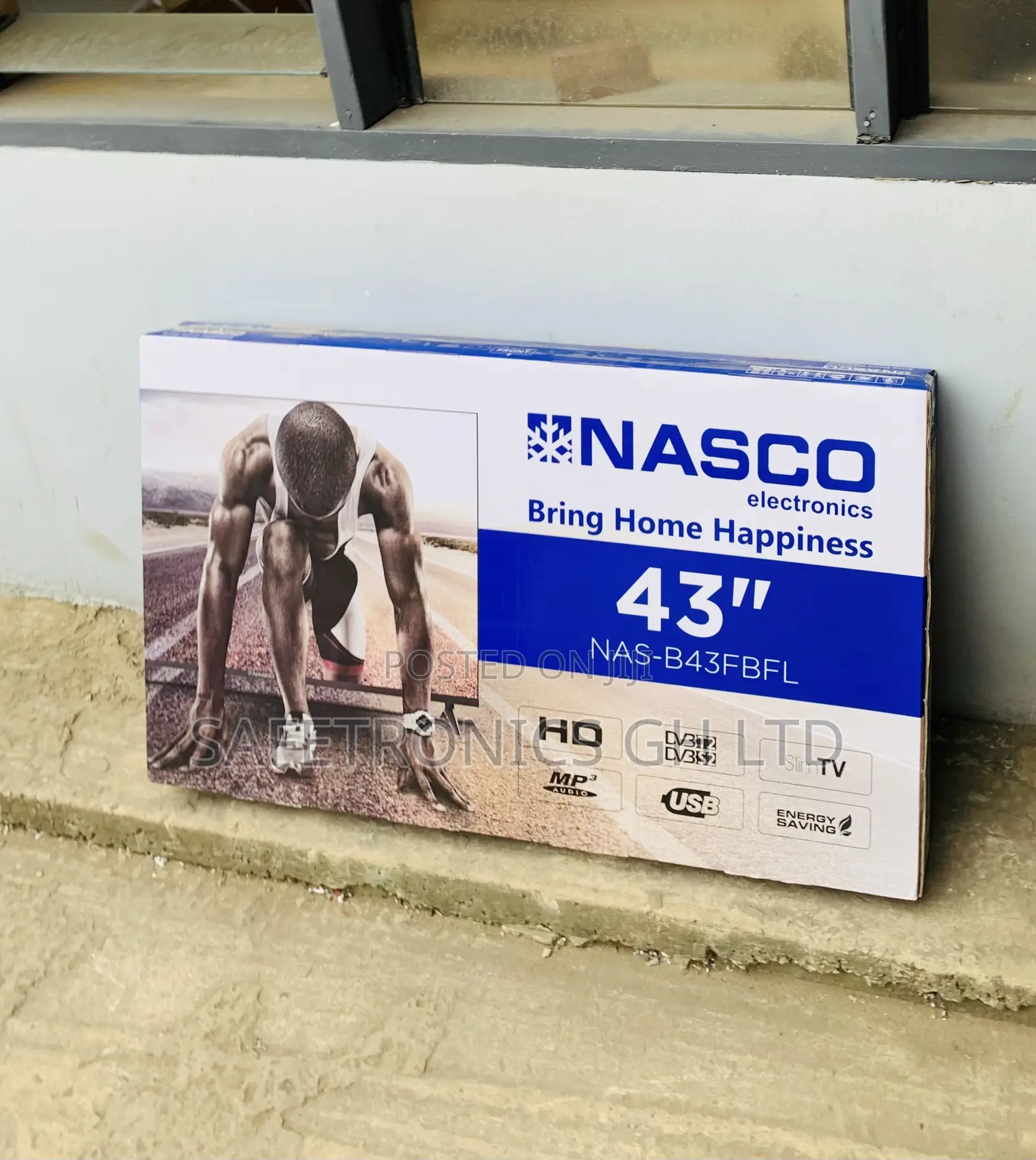Choose Sleek Nasco 43-Inch TV Is a Popular Full HD LED Television
