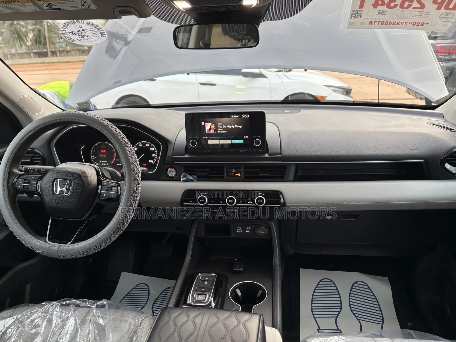Honda Pilot EX-L 8 Passenger AWD 2023 Gray