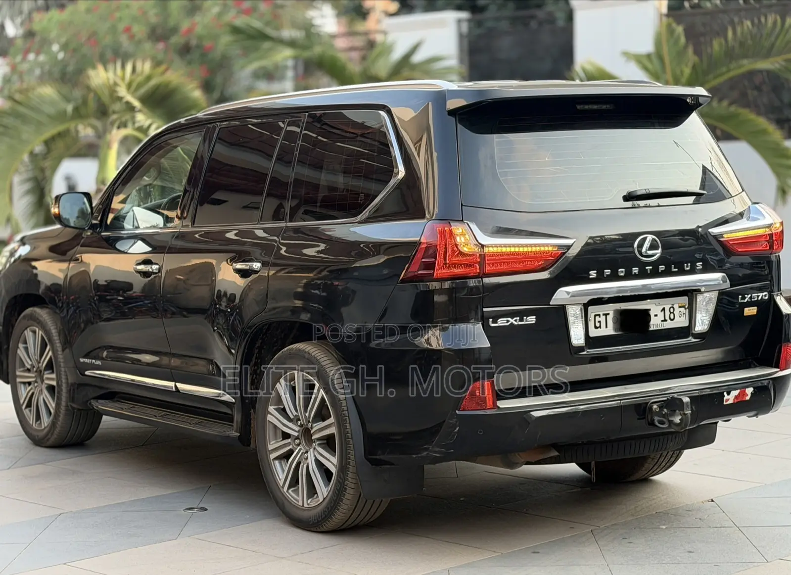 Lexus LX 570 AWD 2017 Black