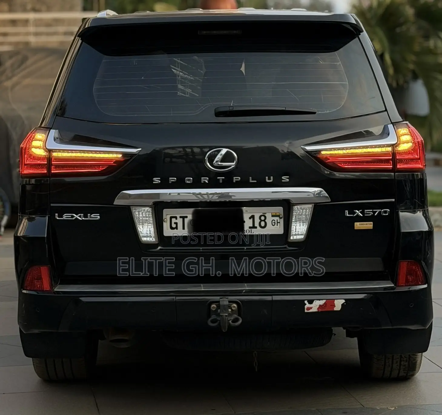 Lexus LX 570 AWD 2017 Black