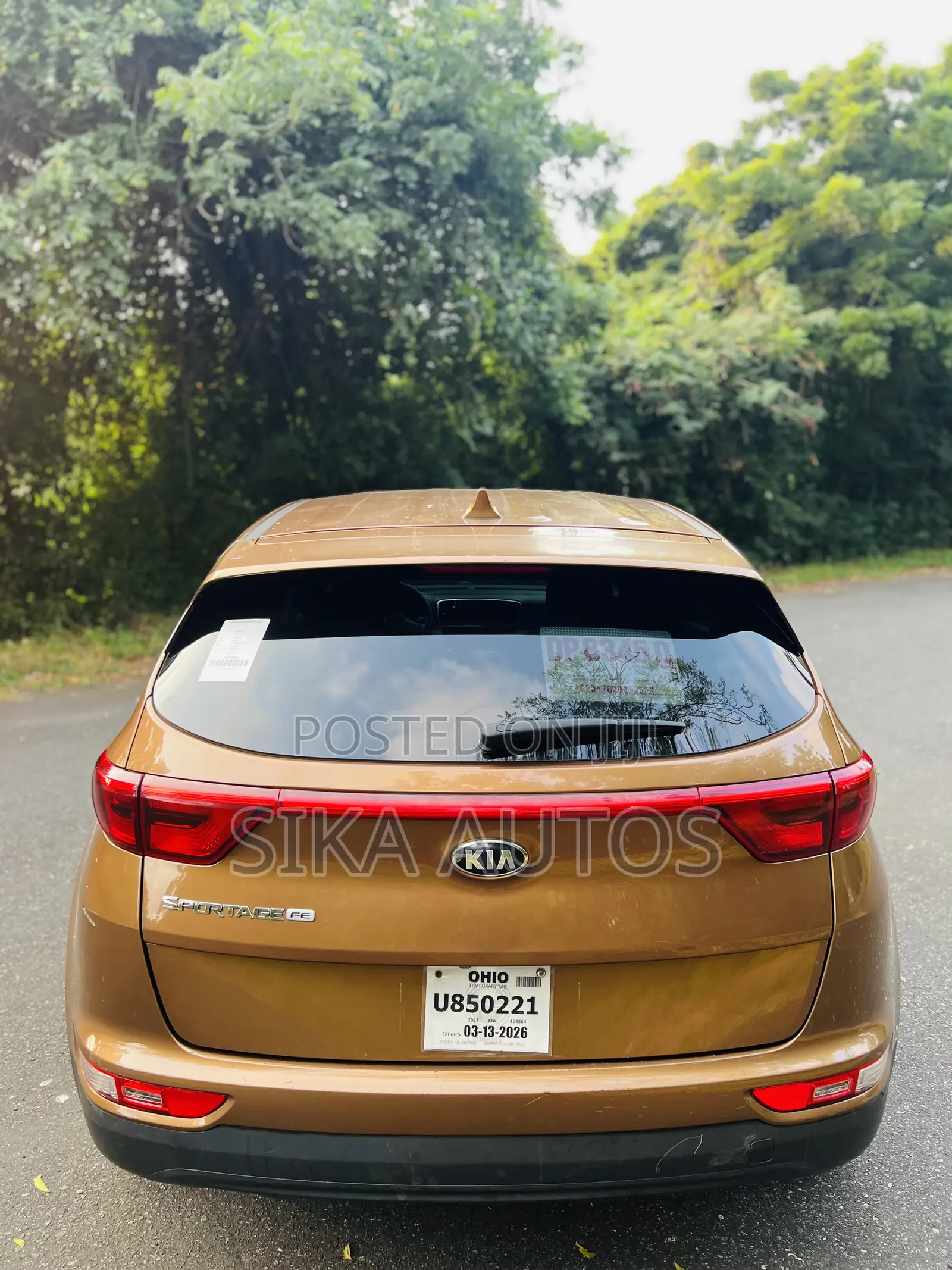 Kia Sportage EX AWD 2018 Brown