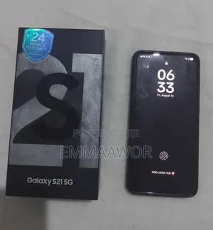 New Samsung Galaxy S21 5G 256 GB Black