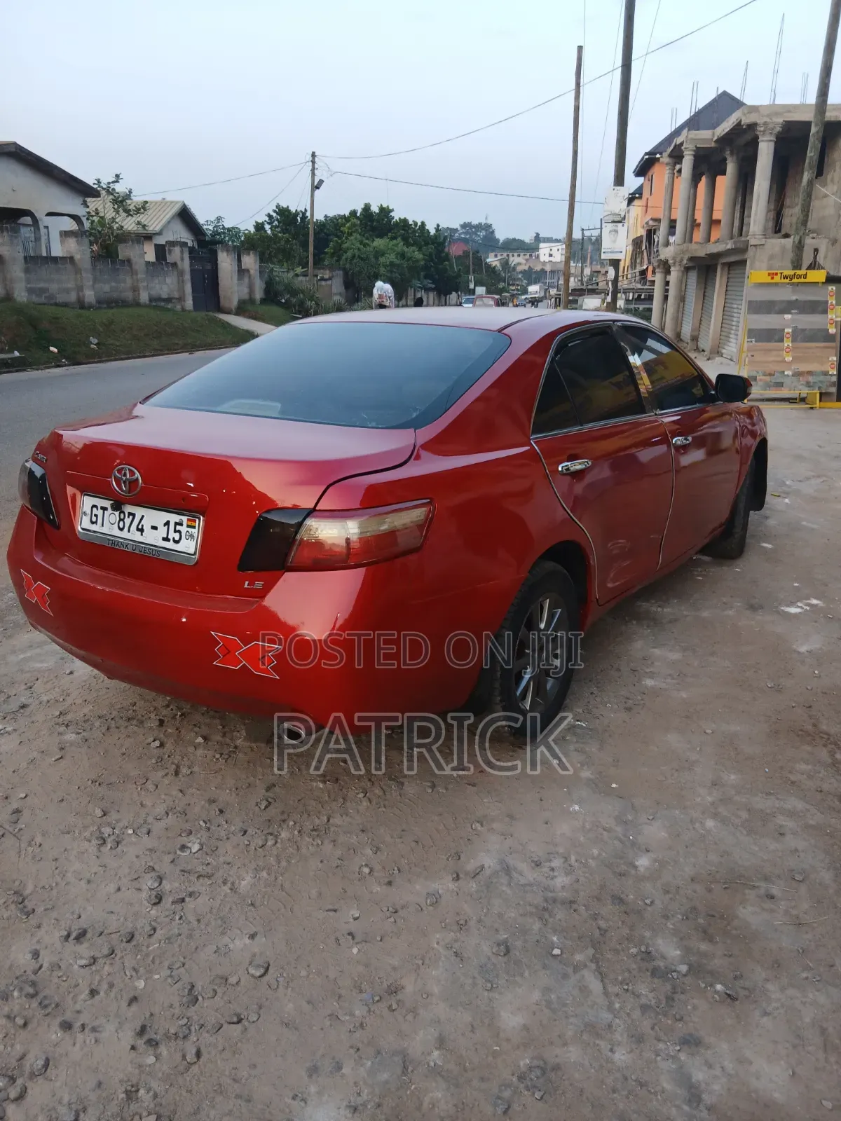 Toyota Camry 2008 Red