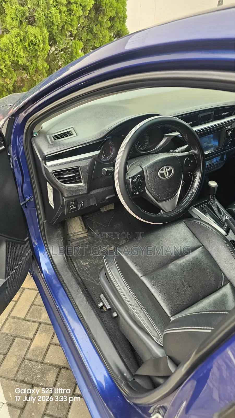 Toyota Corolla S 4dr Sedan (1.8L 4cyl CVT) 2014 Blue
