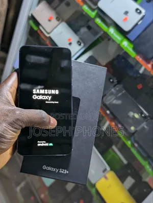 New Samsung Galaxy S23 Plus 256 GB Black