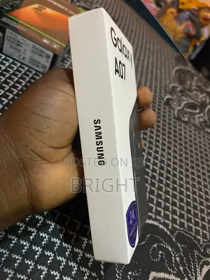 New Samsung Galaxy A07 4G 64 GB Black
