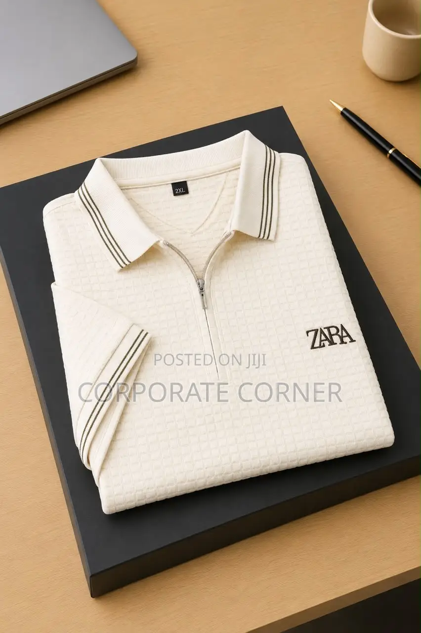 Men Zipper Shirt
