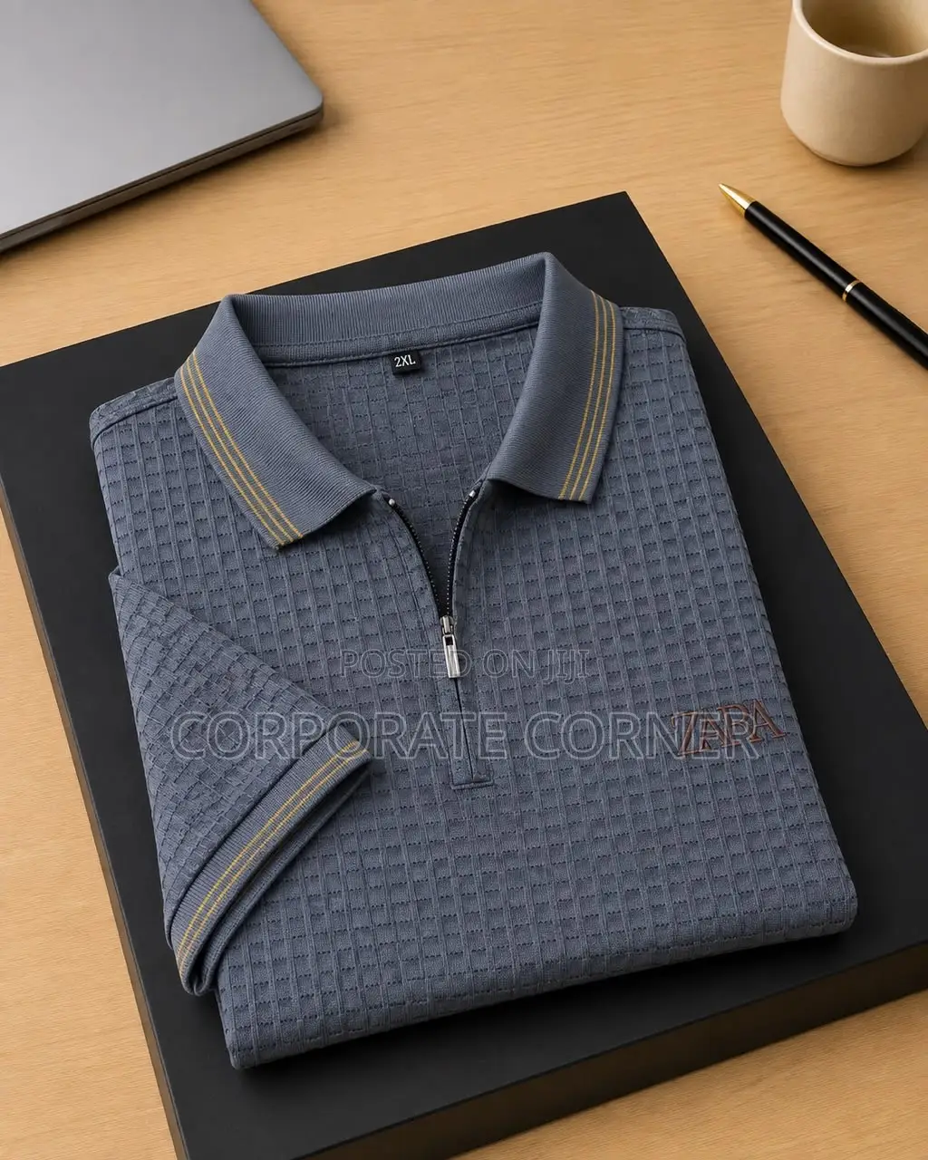 Men Zipper Shirt
