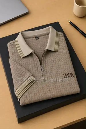 Men Zipper Shirt