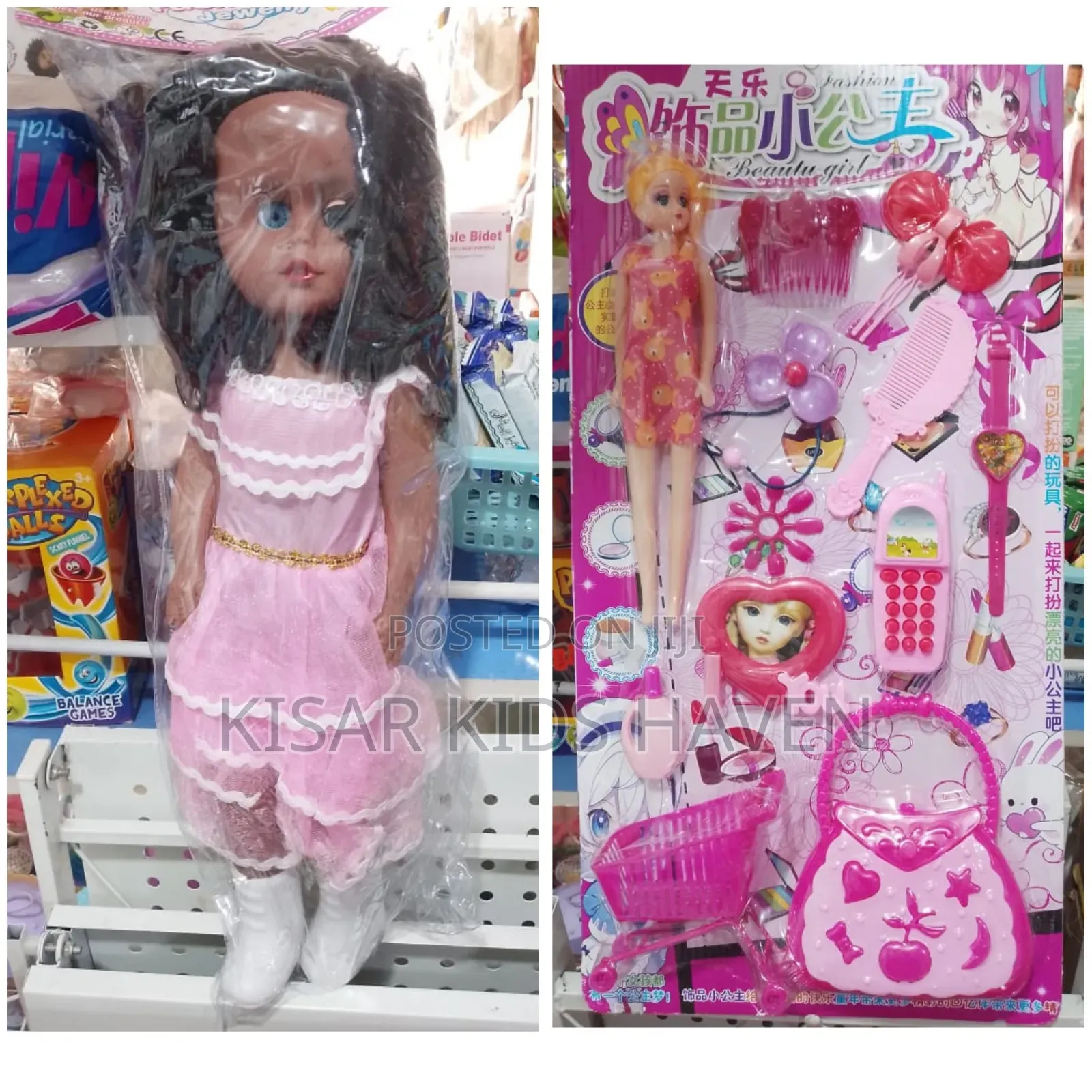 Doll With Accessories 2 Years to 6 Years