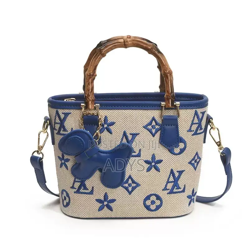 Monogram Bamboo Handle Bag