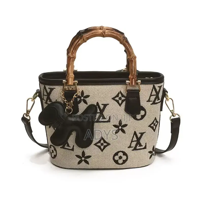 Monogram Bamboo Handle Bag