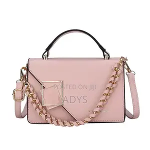 Red Chain Strap Handbag