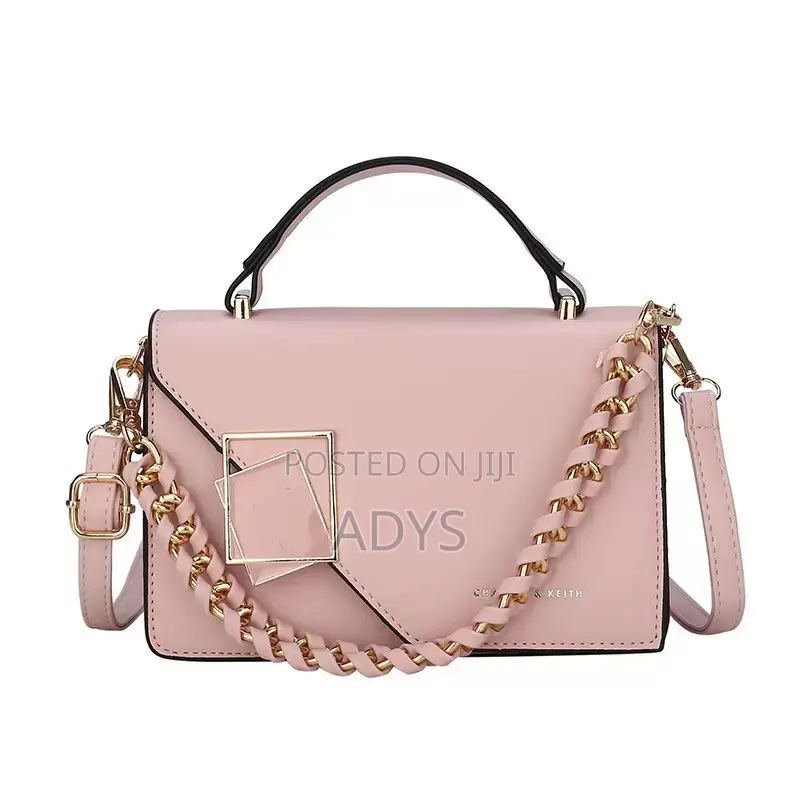 Red Chain Strap Handbag