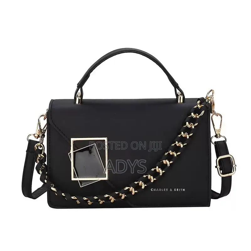Red Chain Strap Handbag
