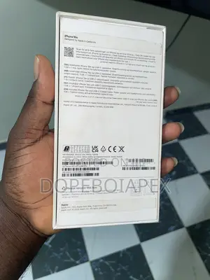 New Apple iPhone 16e 128 GB White