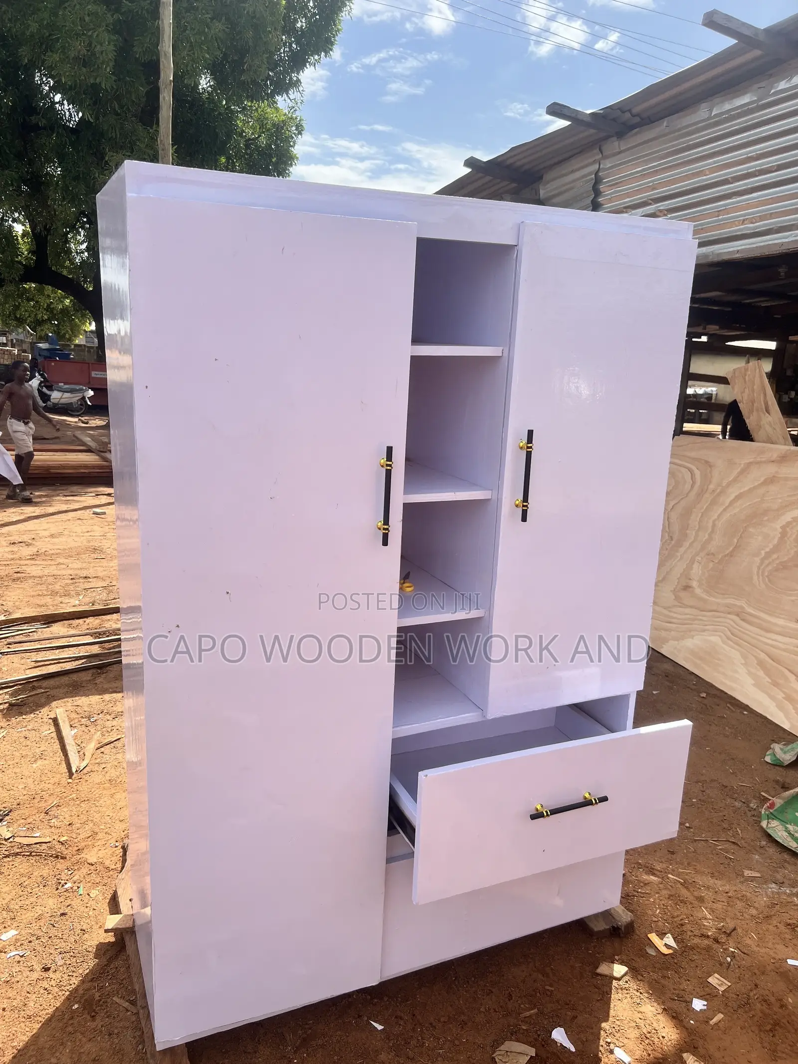 2 in 1 Wardrobe With Shoes Rack